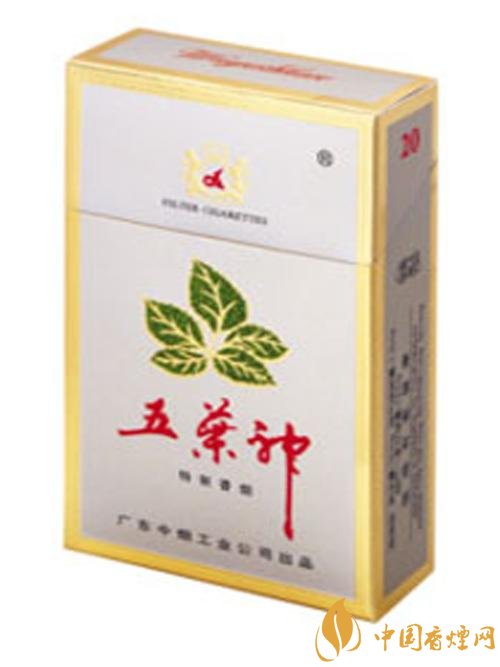 五葉神香煙價格及圖片，五神葉香煙有多少種（10種）