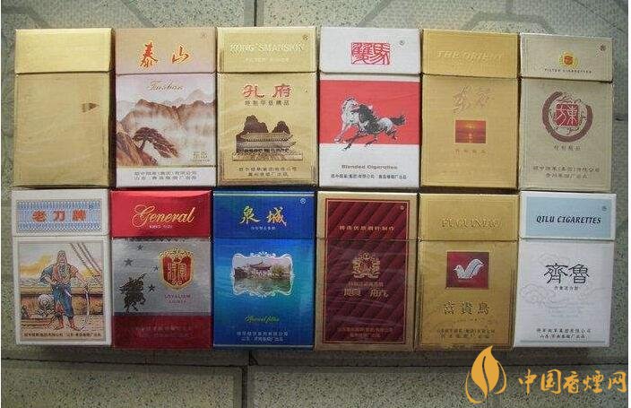 山東人喜歡抽什么煙，山東香煙價格表和圖片